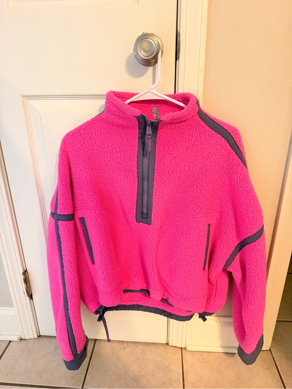 Free People Mountain High Half- Zip Fleece!!
